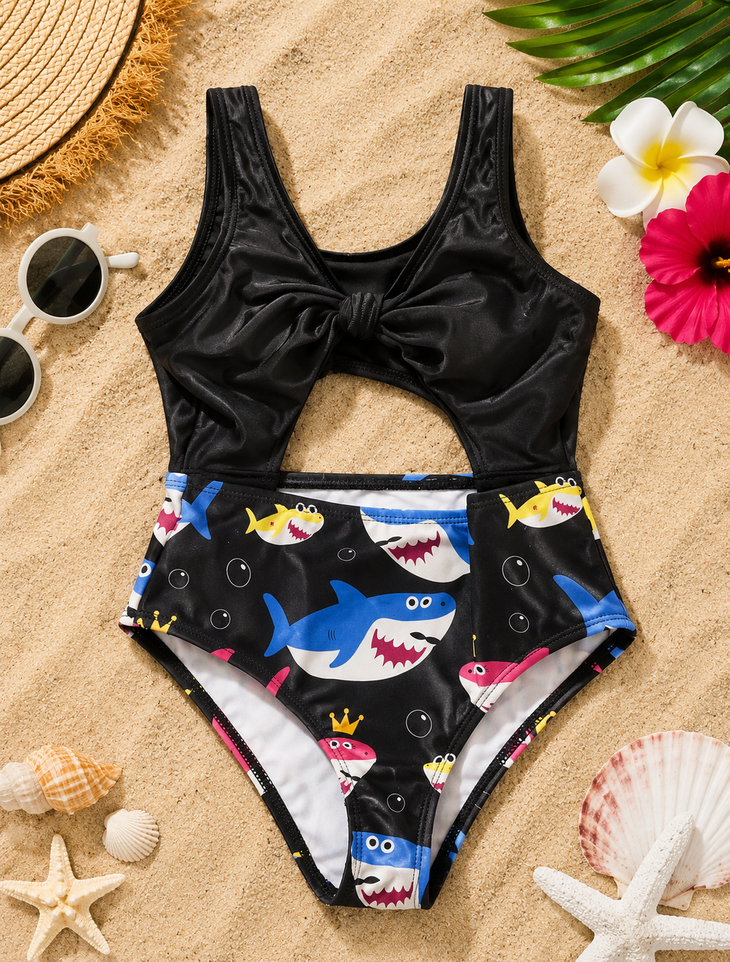 Shark 1Pc Swimsuit