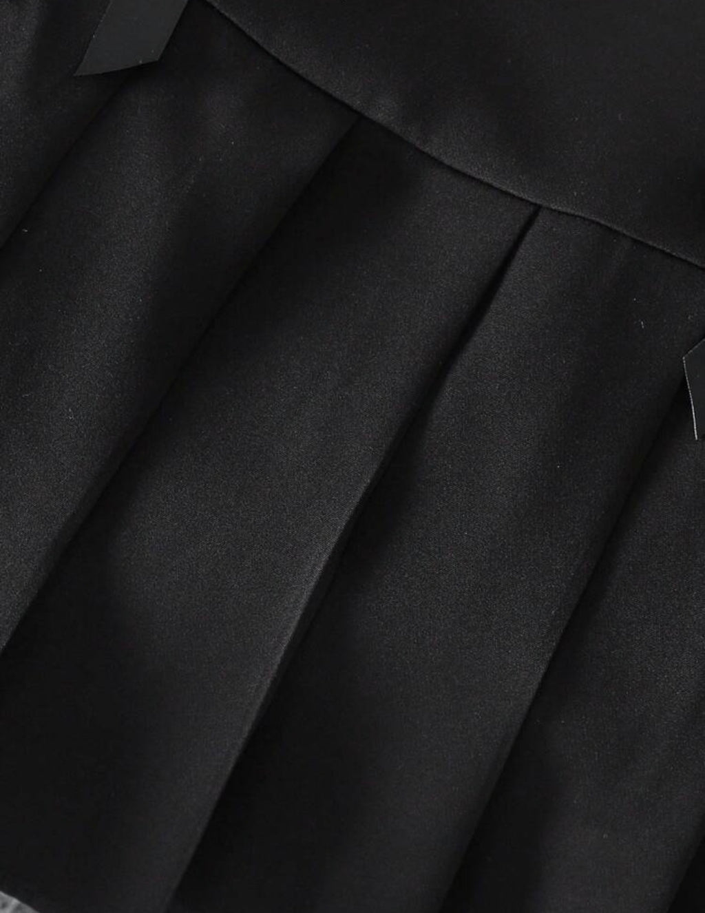 Set black Bow Black Skirt
