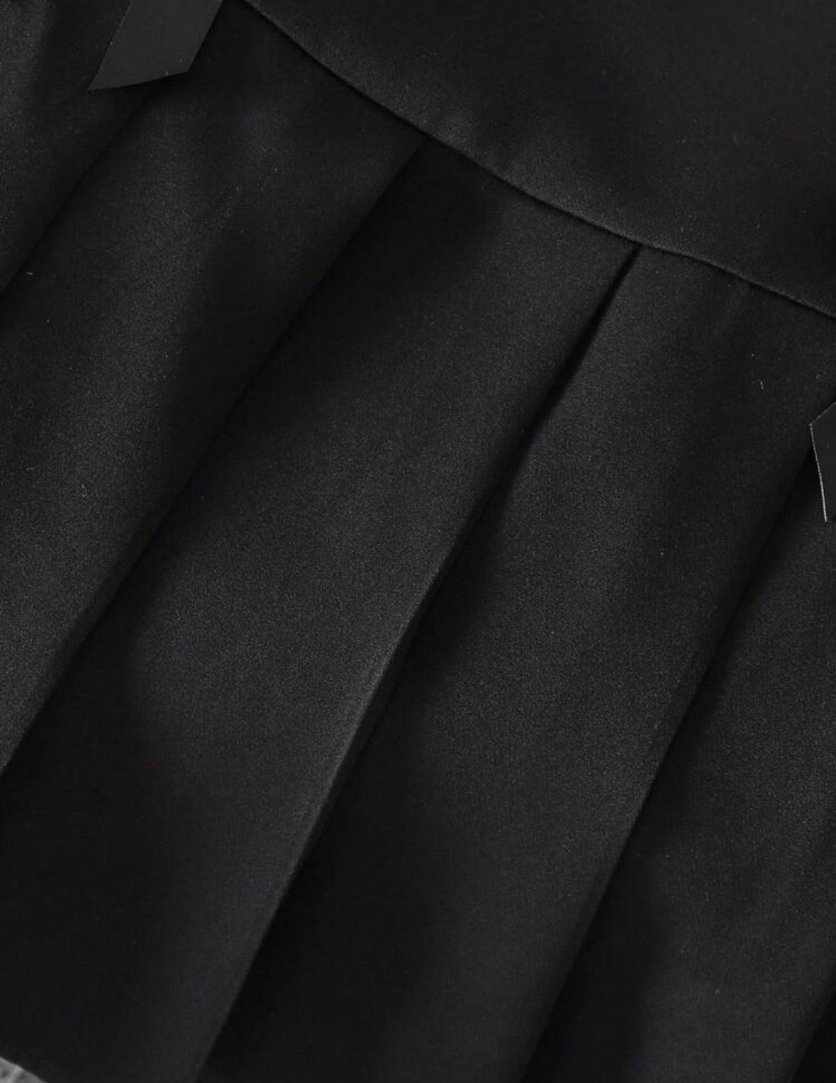 Set black Bow Black Skirt