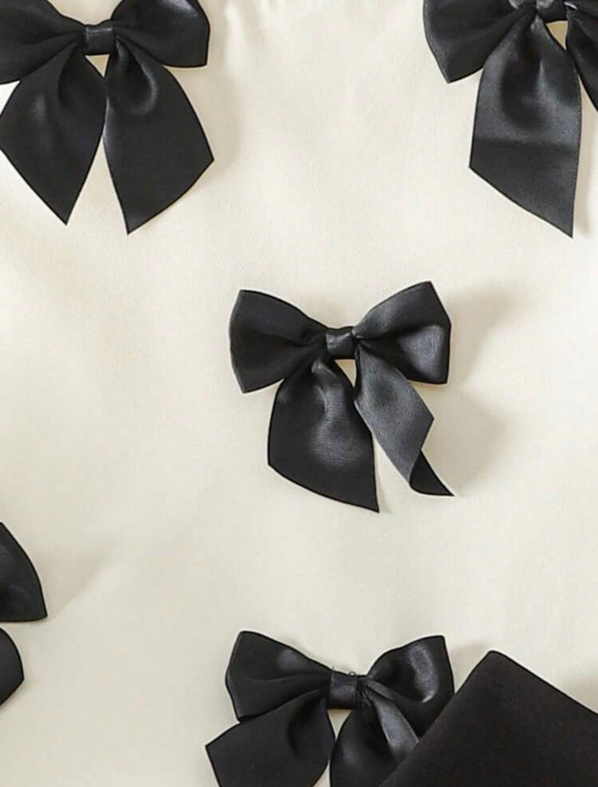 Set black Bow Black Skirt