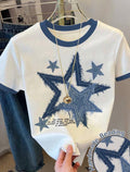 T.shirt White Stars