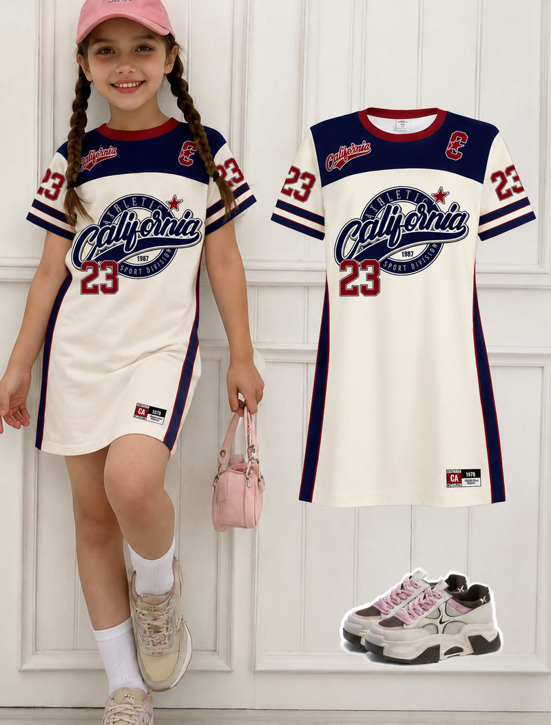 California T.shirt Dress