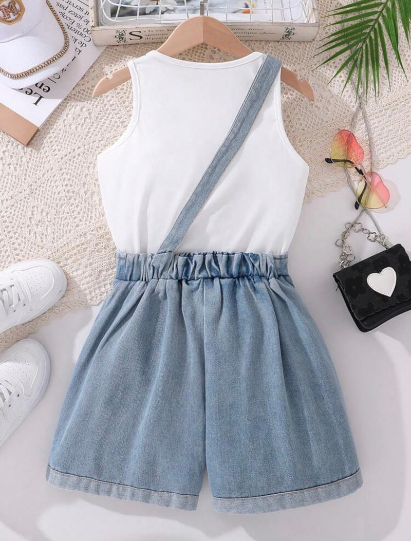 Jumpsuit Short Denim