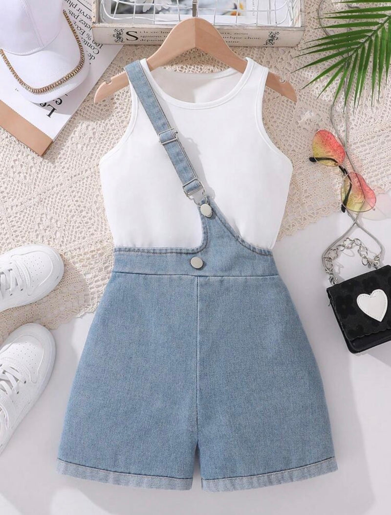 Jumpsuit Short Denim