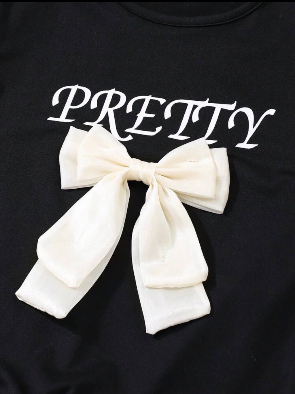 Set Pretty Tshirt & Denim pant