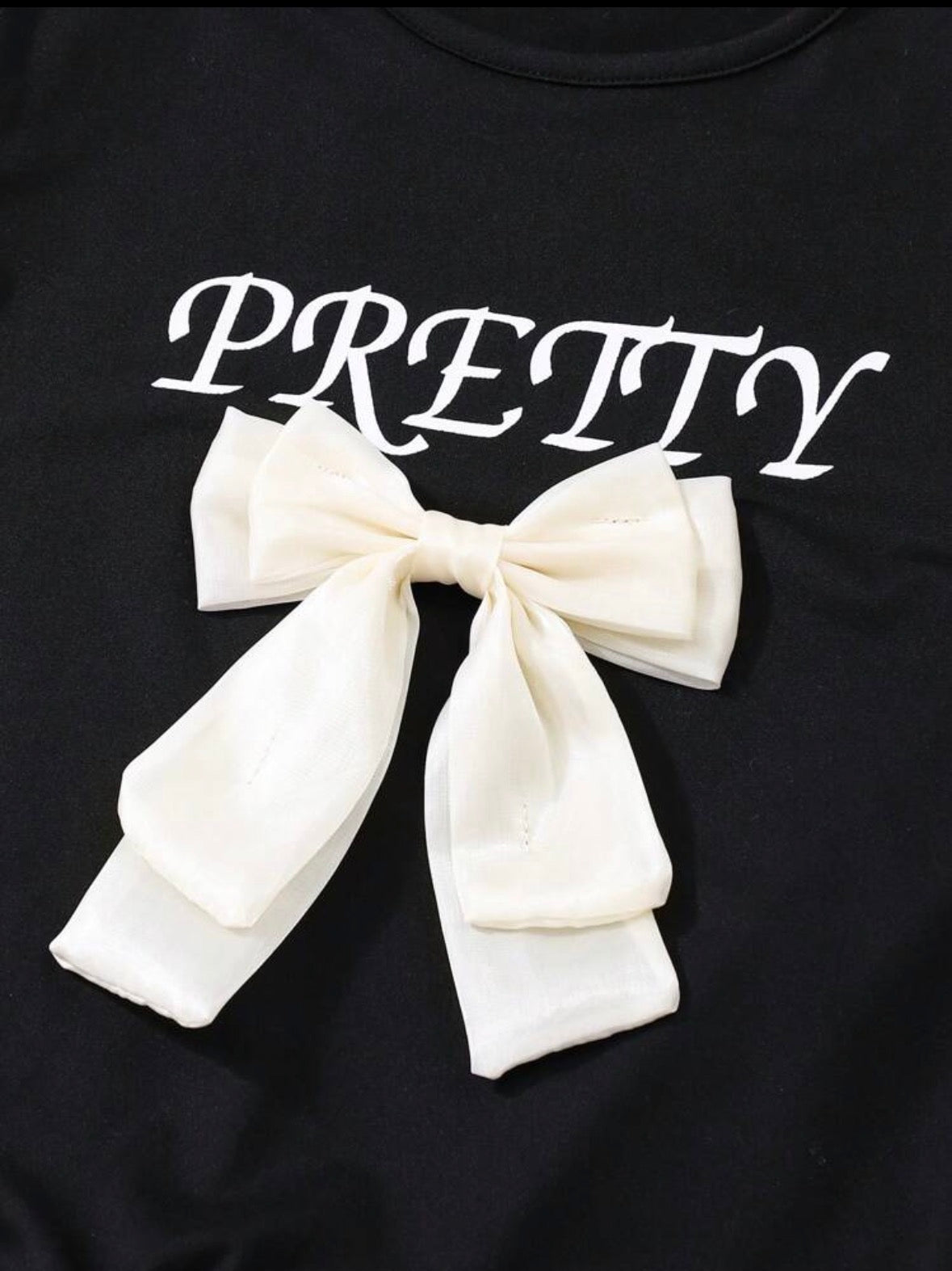 Set Pretty Tshirt & Denim pant