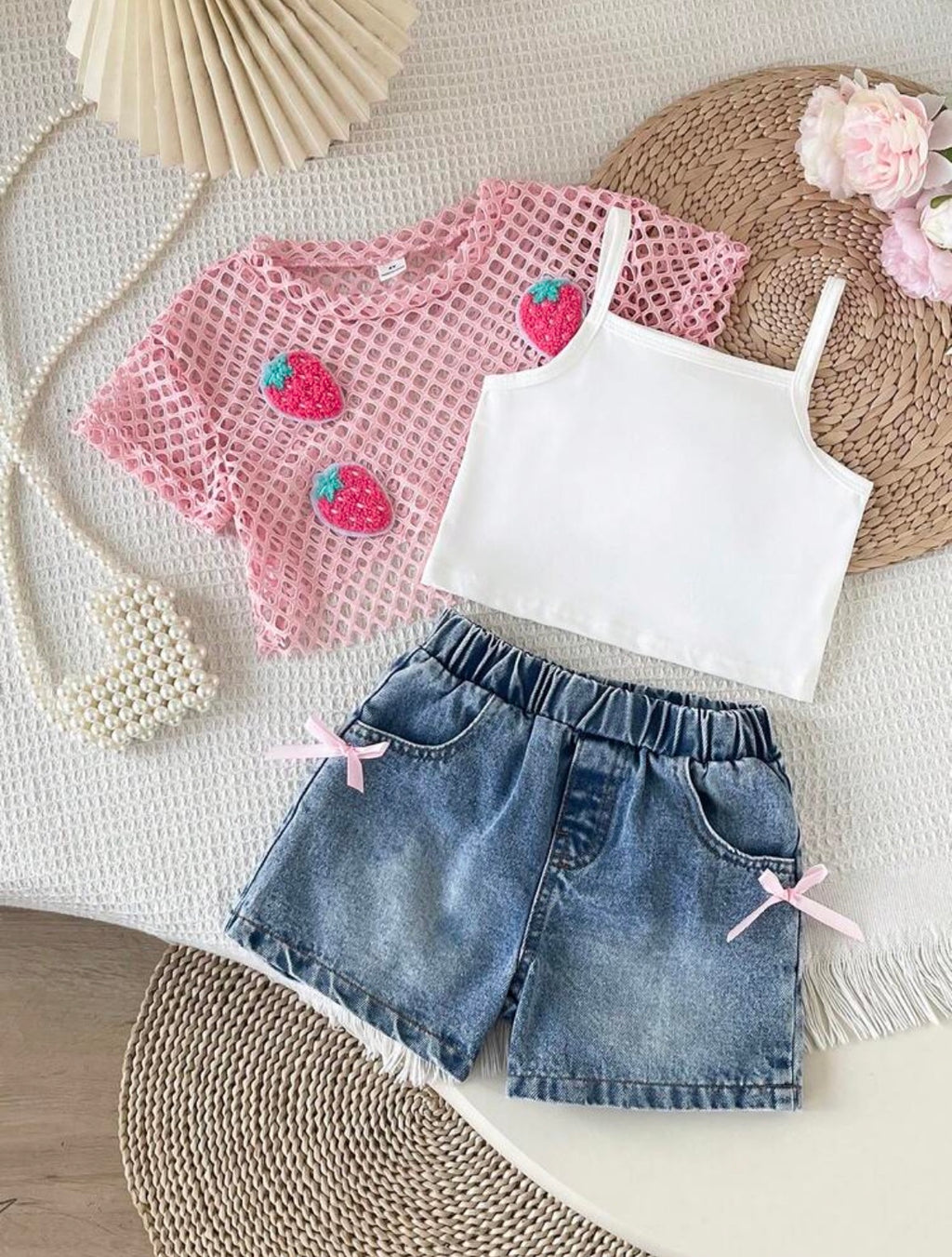 Set 3 Pcs Strewberry