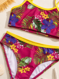 Colorful 2pcs Swimsuit