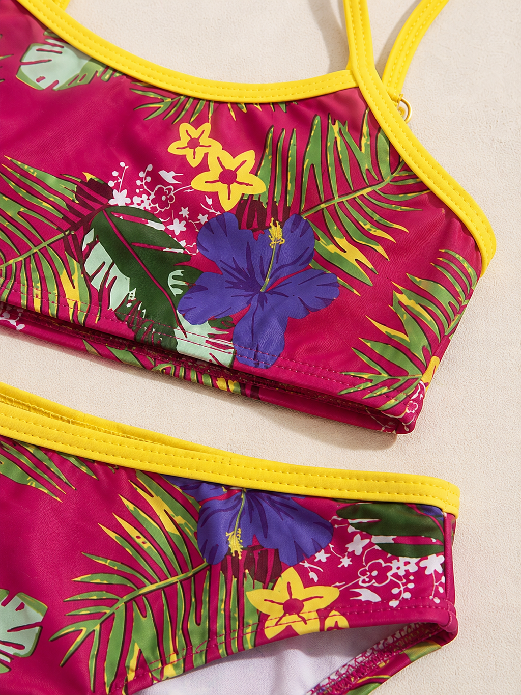 Colorful 2pcs Swimsuit