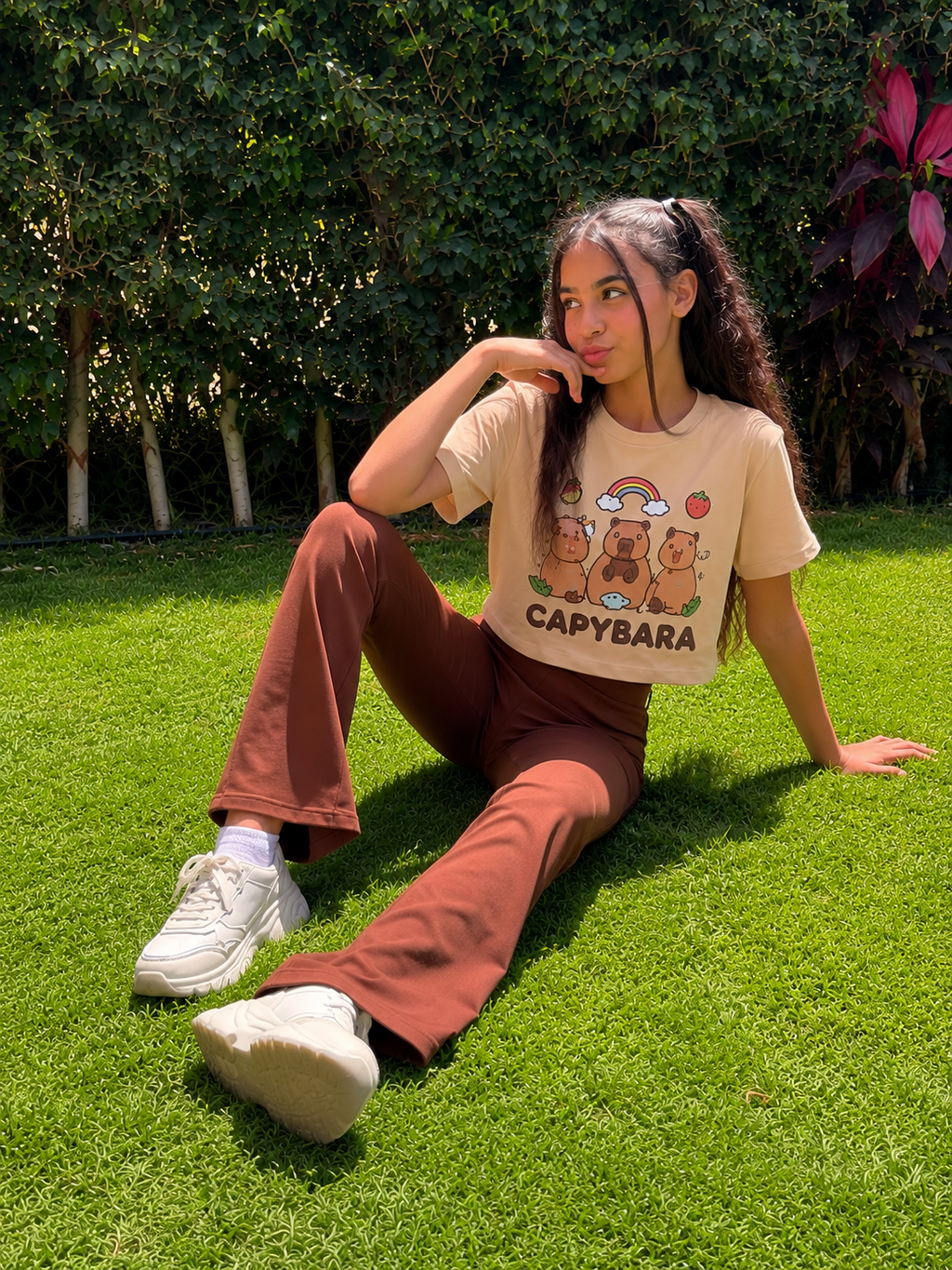 Set Casual Camel