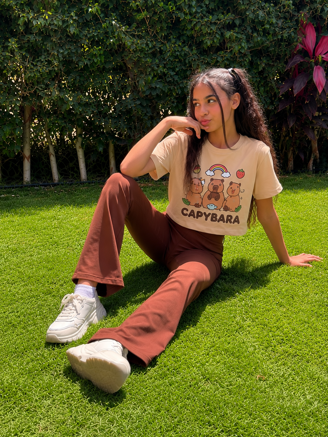 Set Casual Camel