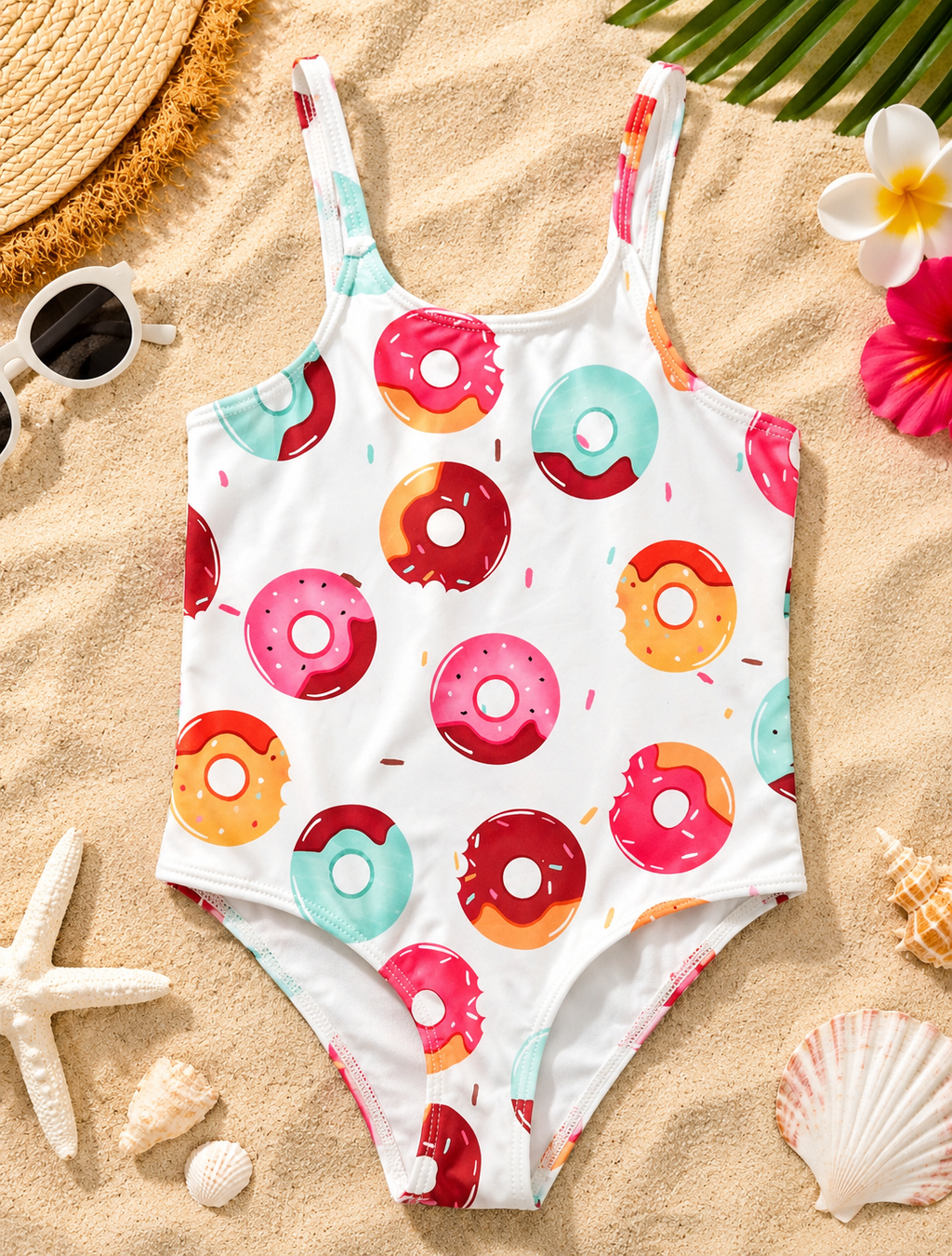 Donuts 1PC Swimsuit
