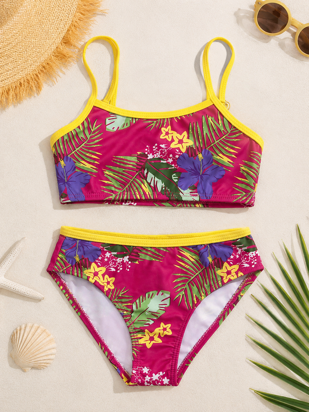 Colorful 2pcs Swimsuit