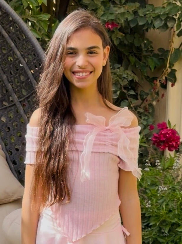 Blouse rose sholder