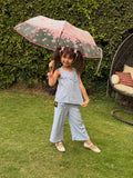 Blue Bow Girls Set