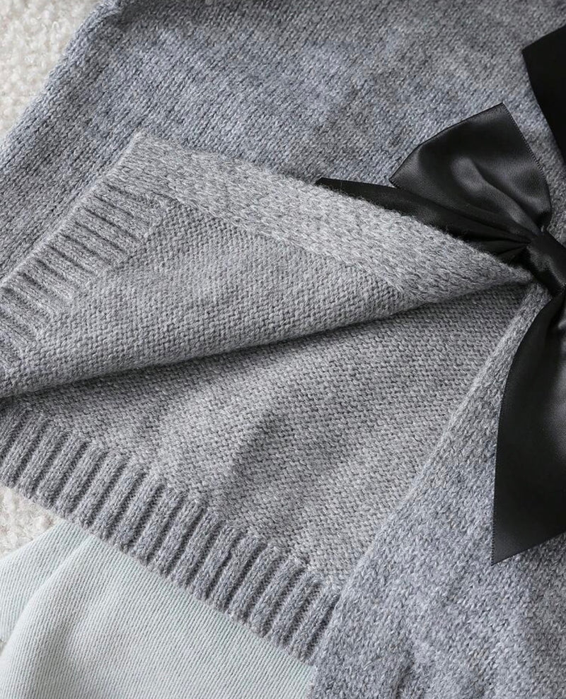 Bow Knit Cardigan