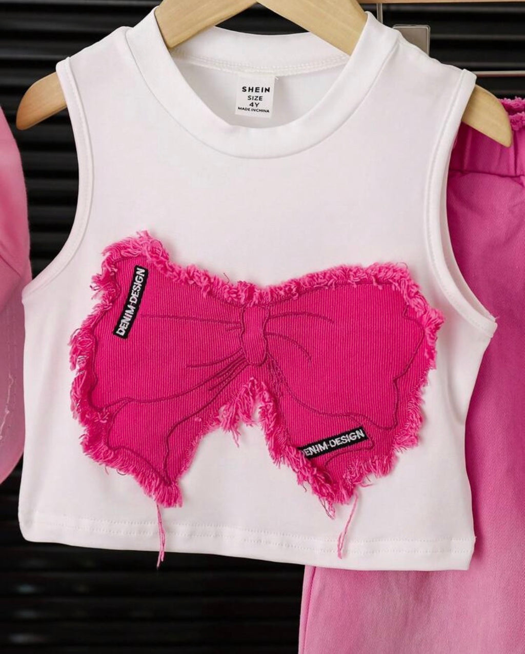 Bow Top & Pants Set