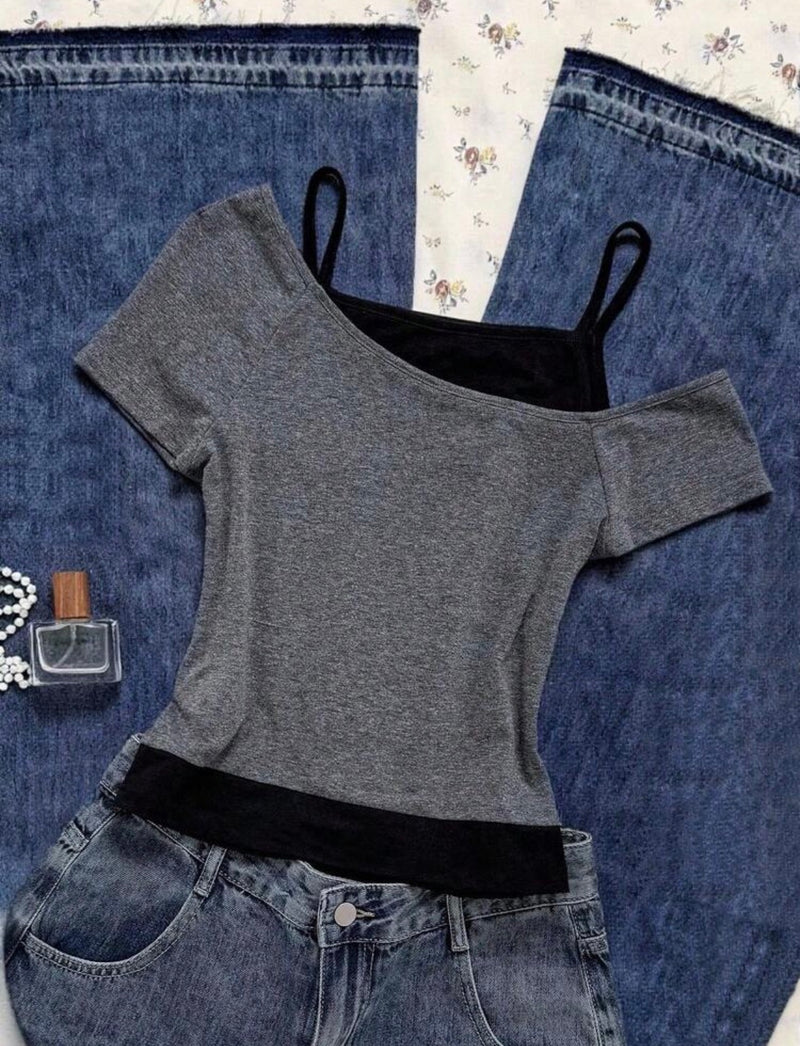 Body Gray Print