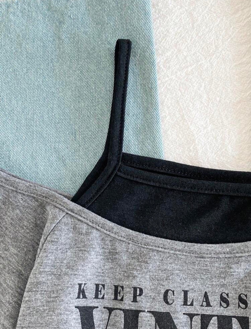 Body Gray Print