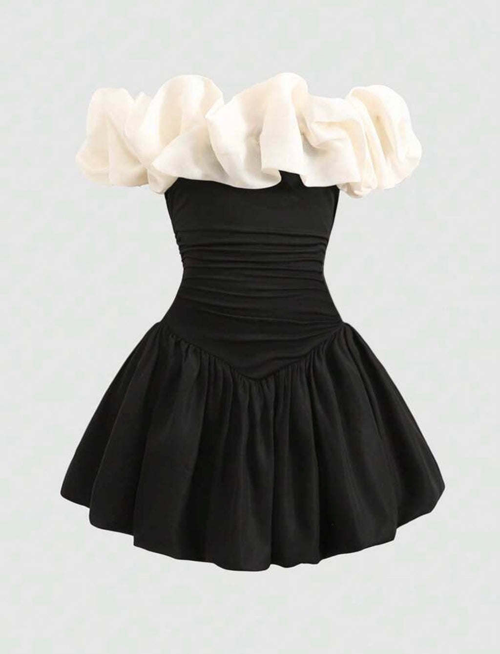 Off Shoulder Ruffle Dress