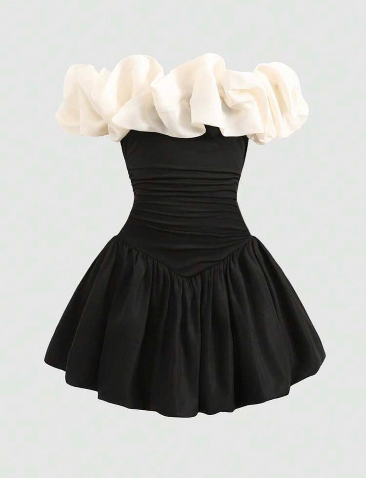 Off Shoulder Ruffle Dress