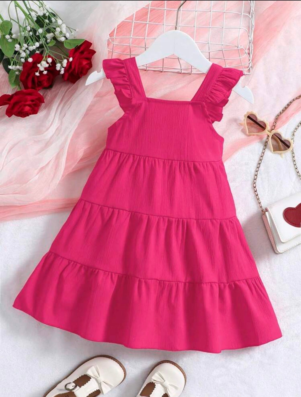 Ruffle kids Dress
