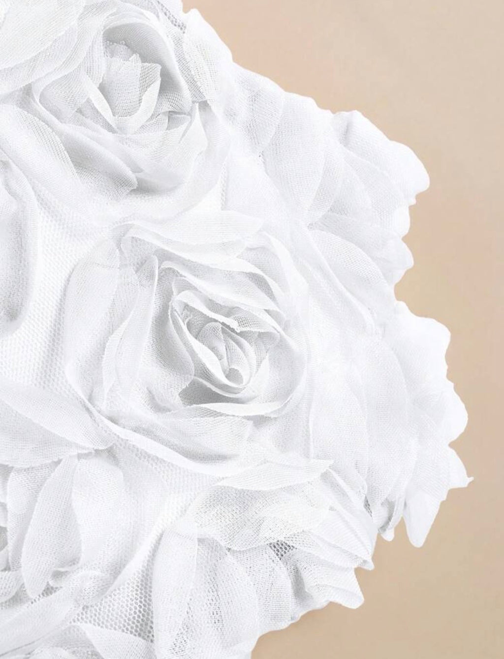 Flower Girls Top white