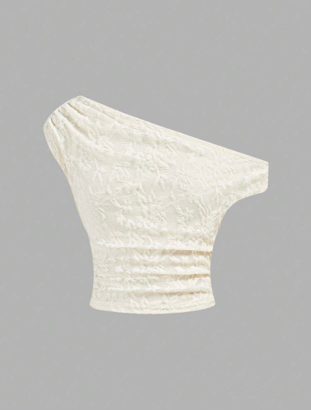 White top drop shoulder