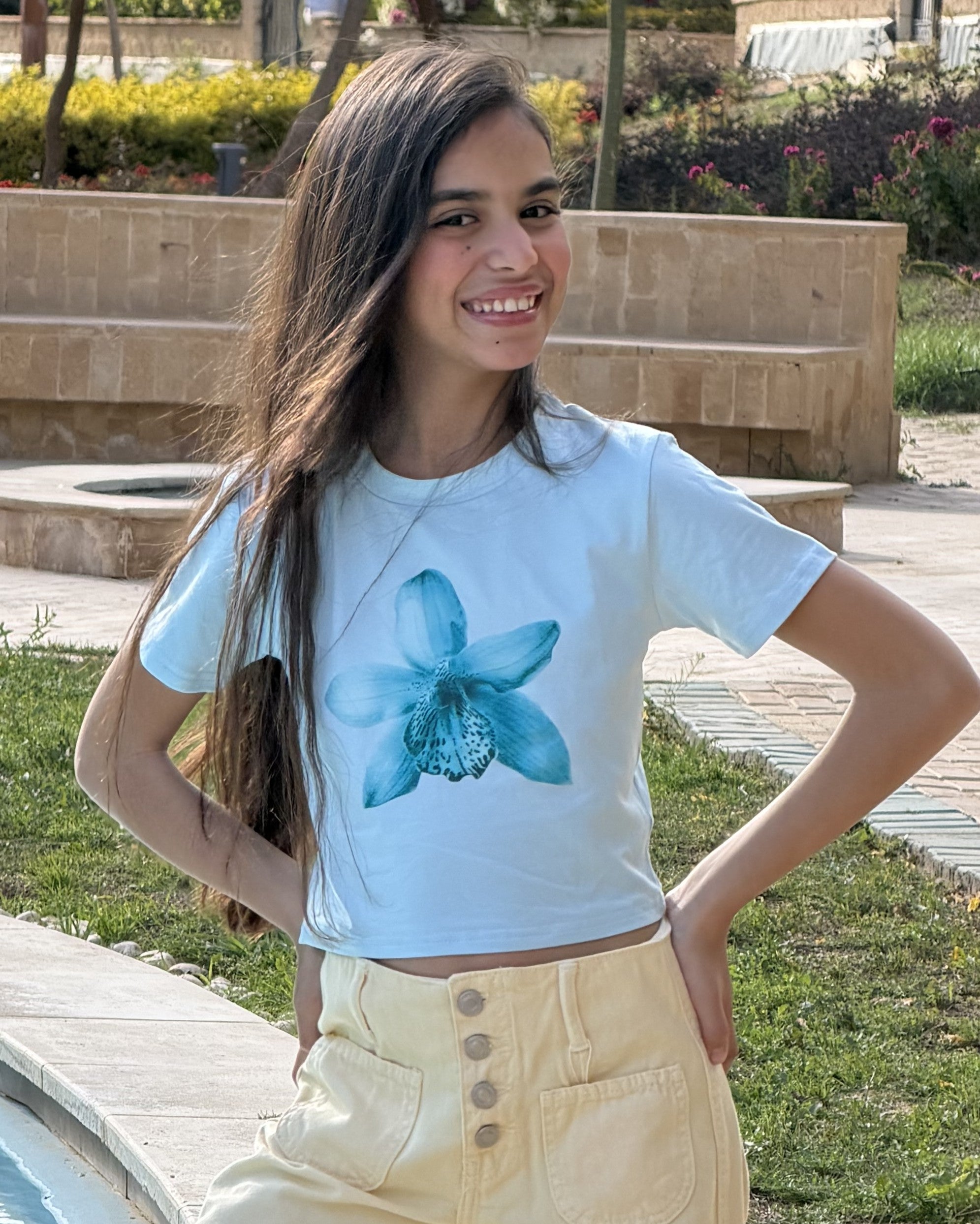 FK40 Body print Flowers