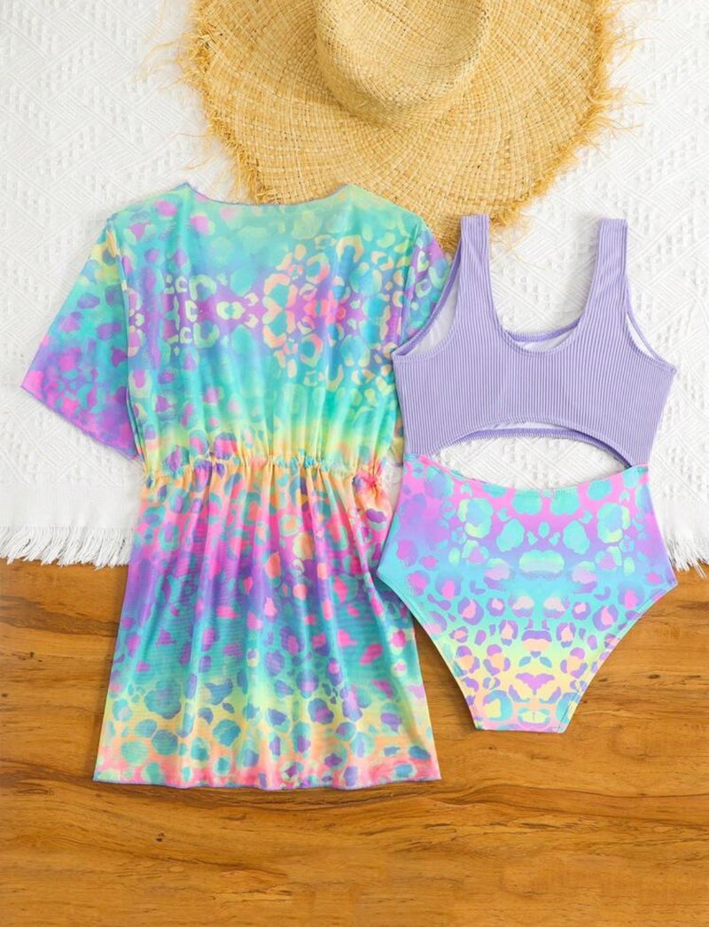Tween colourful Swimsuit