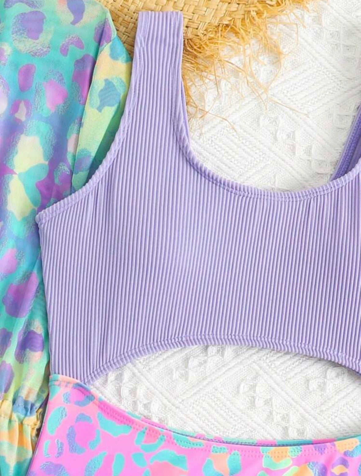Tween colourful Swimsuit