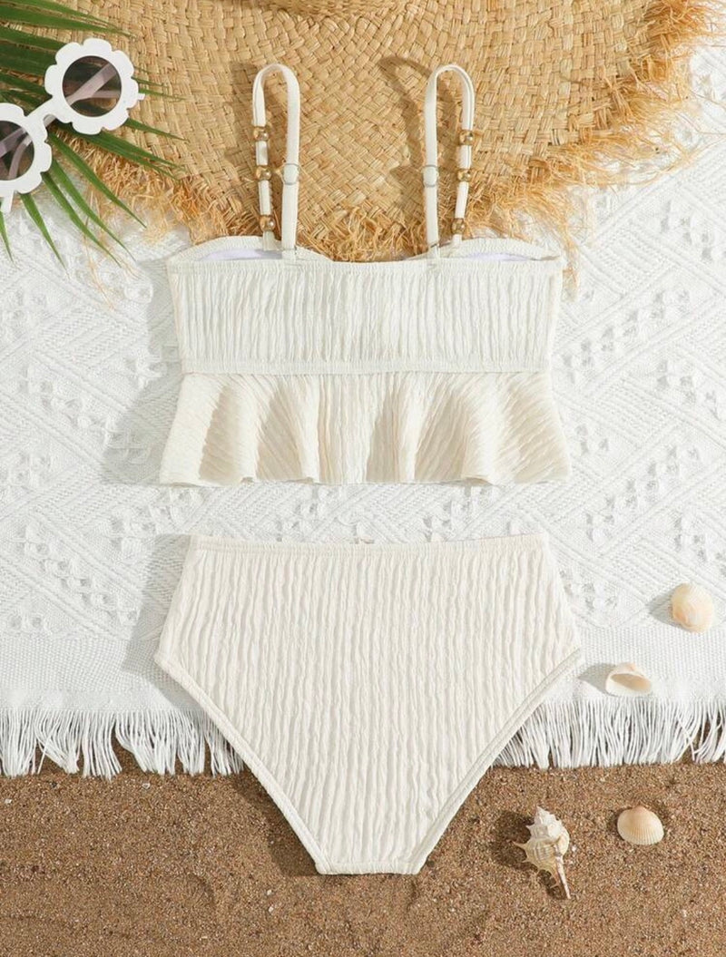 Offwhite Seashell 2Pcs Swimsuit
