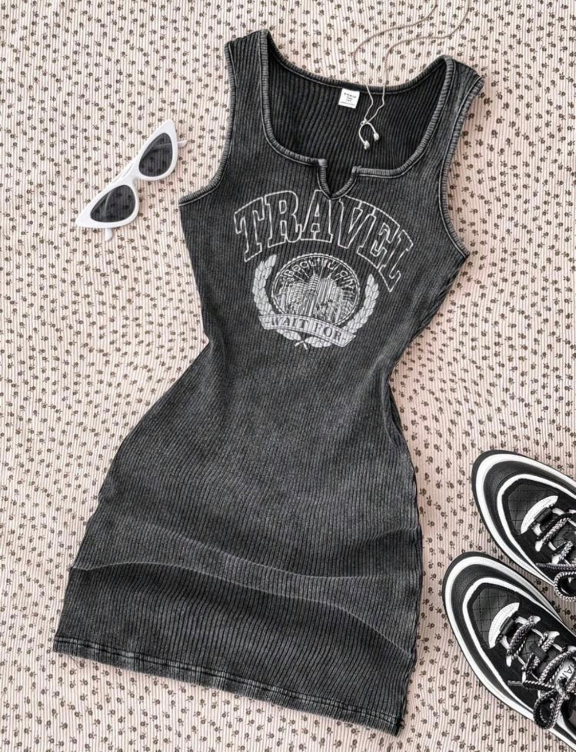 Black Cut dress