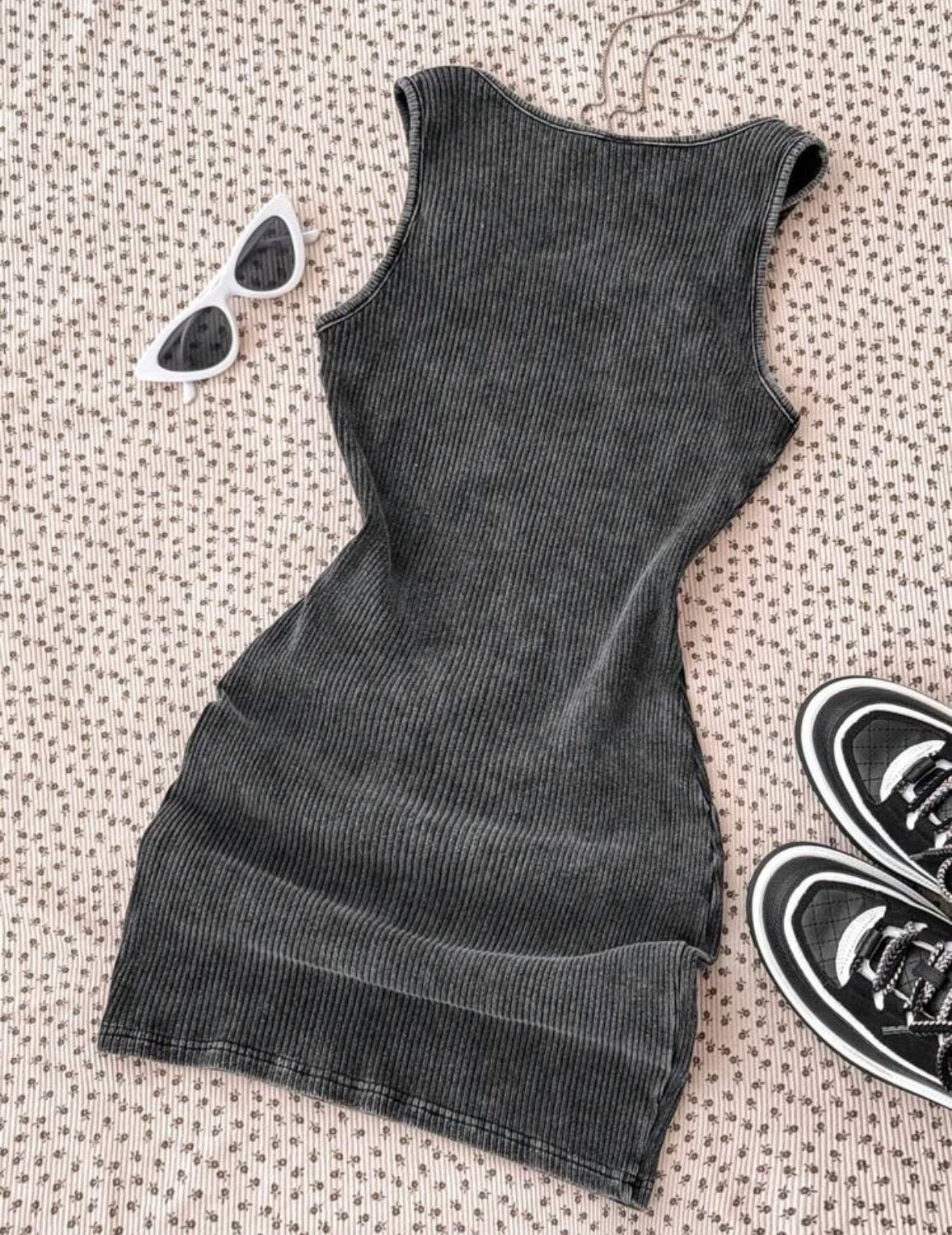 Black Cut dress