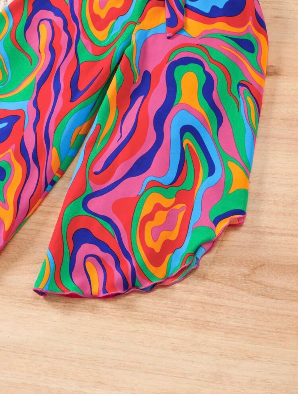 Set Pink Colorful Pant