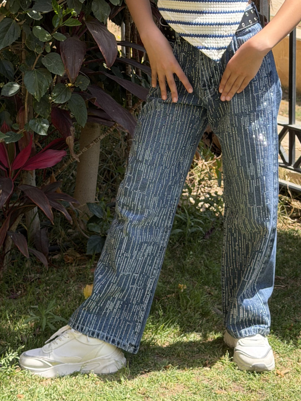 Jeans Strass