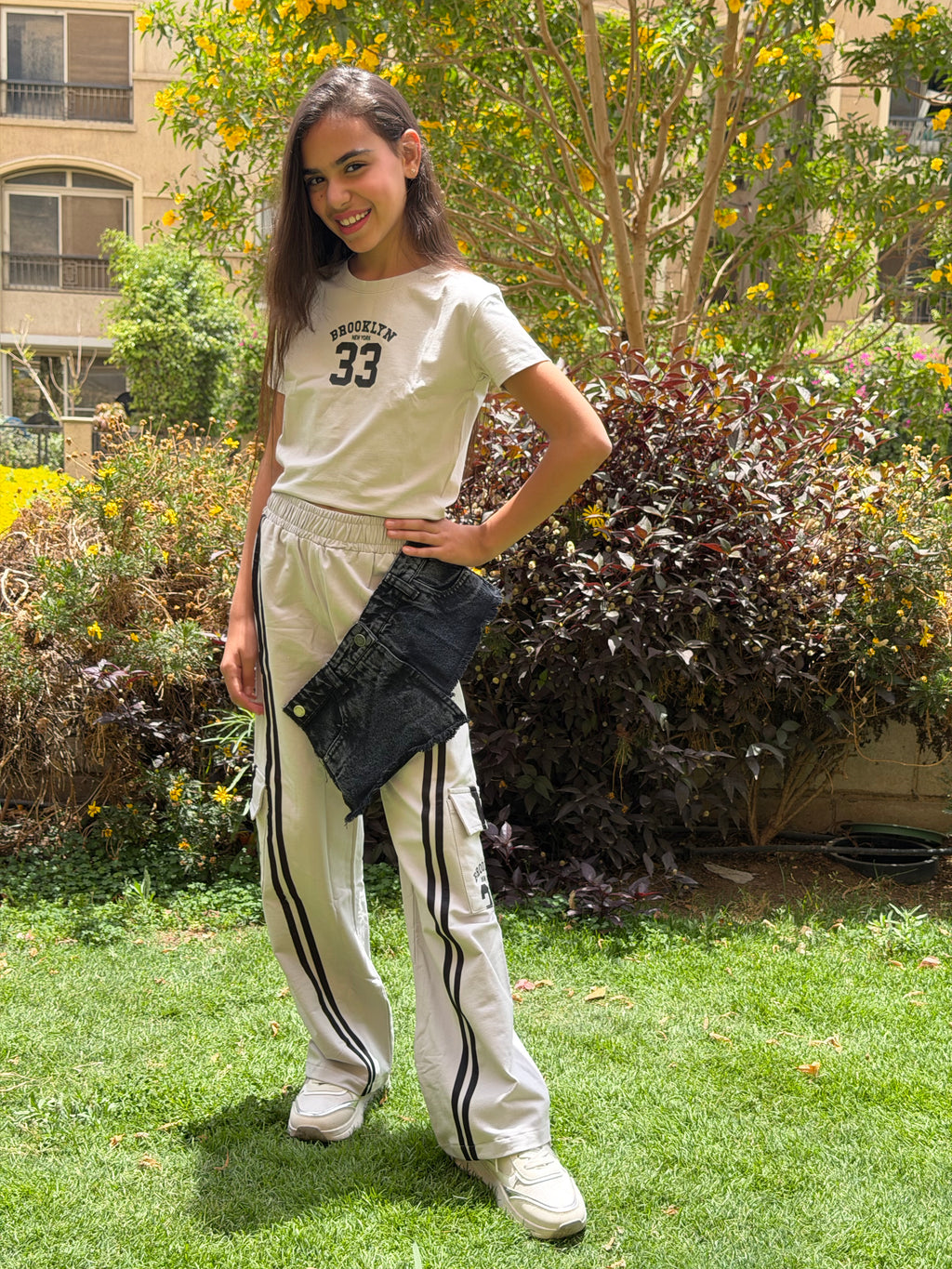 Set Sport Denim Skirt