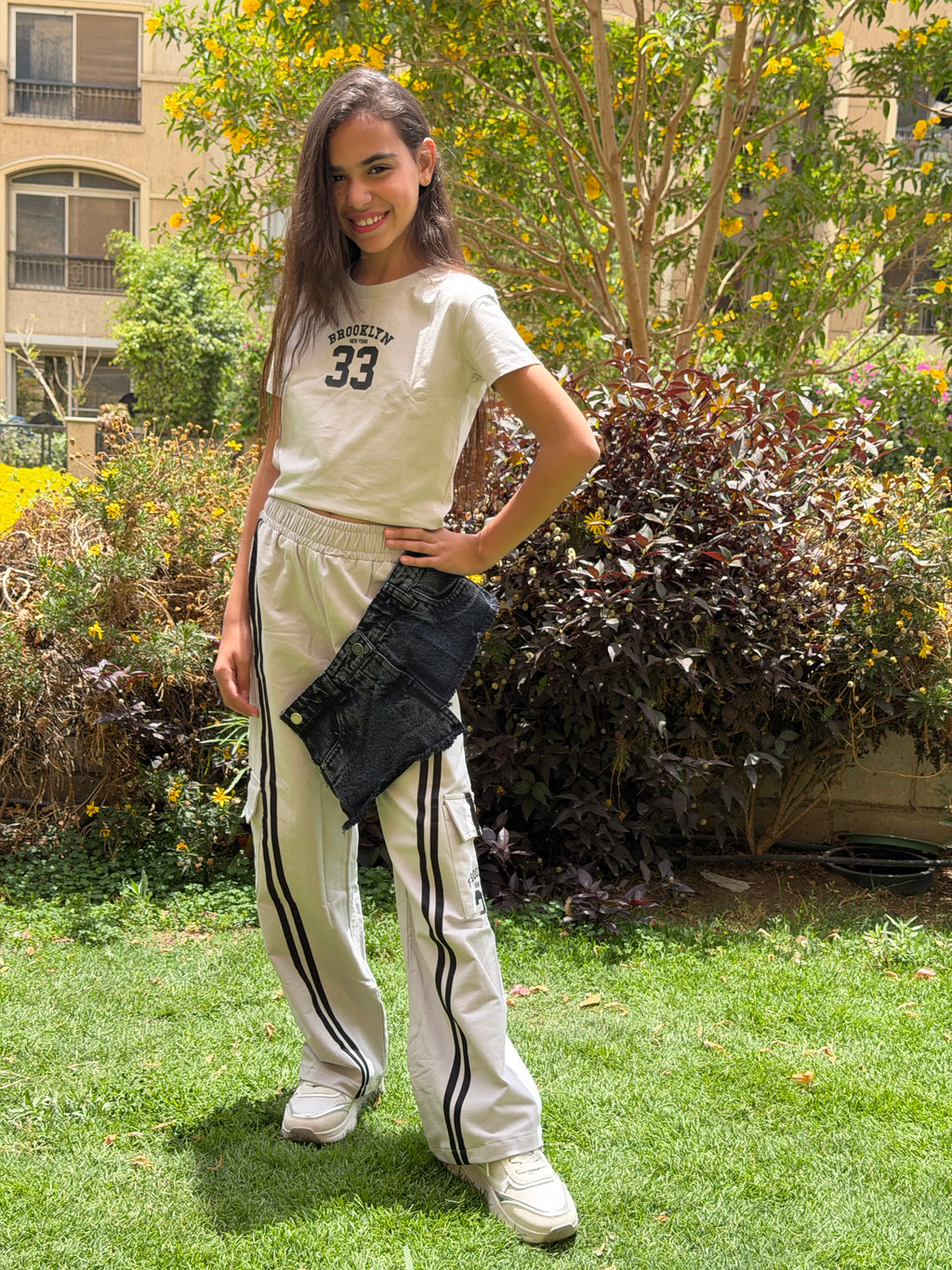 Set Sport Denim Skirt