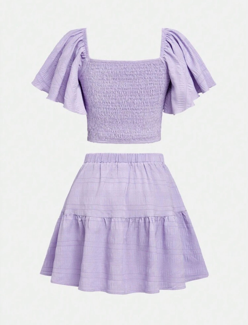 Set top ruffle & Skirt