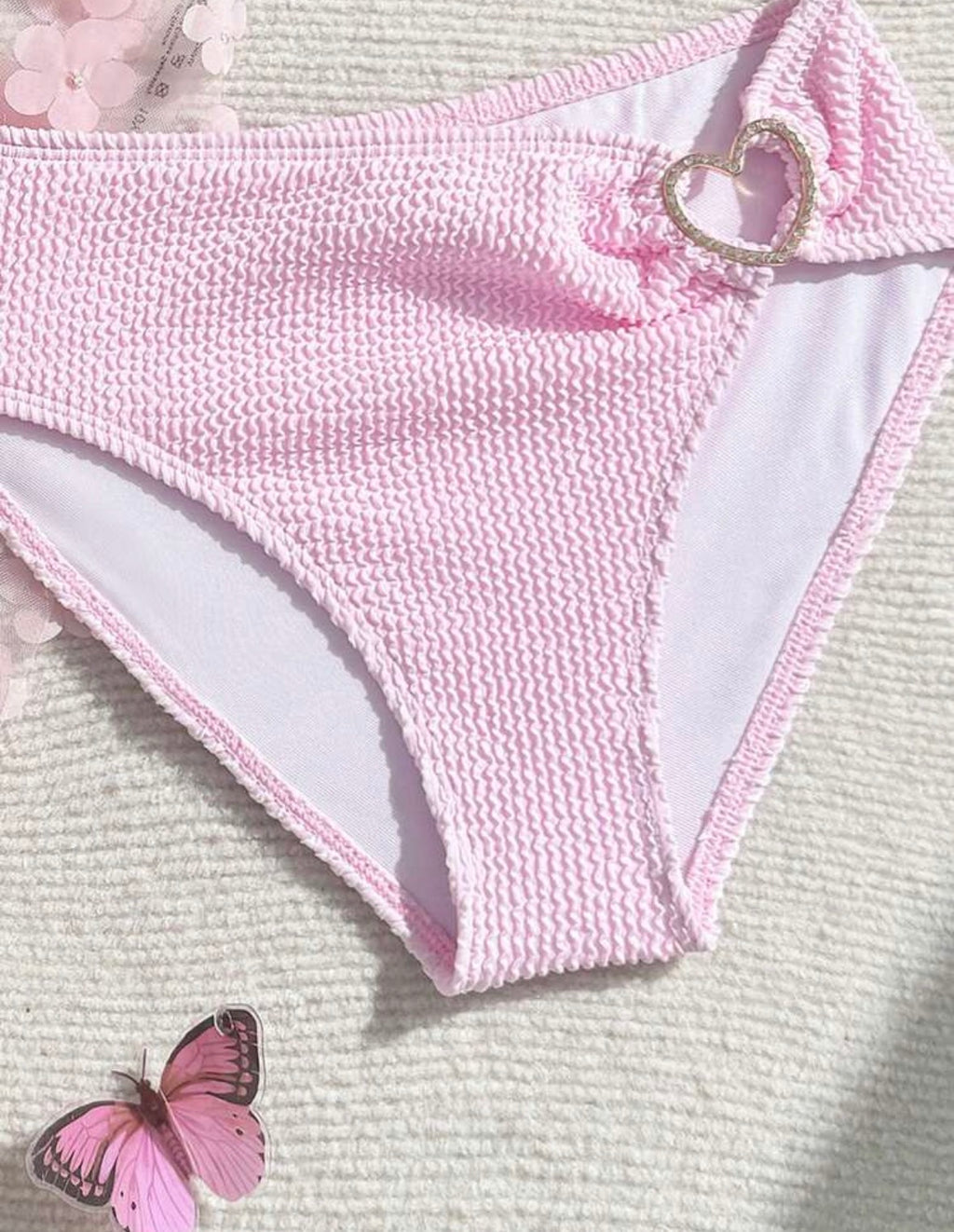 Bikini pink 3pcs Swimsuit
