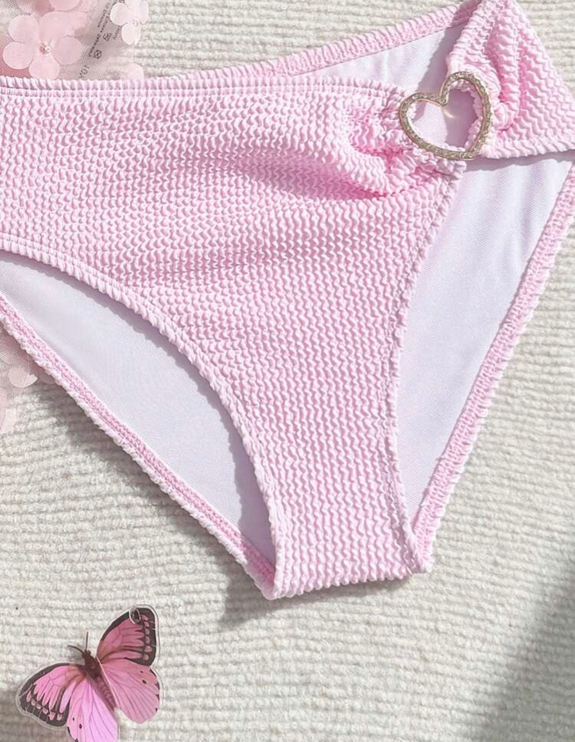 Bikini pink 3pcs Swimsuit