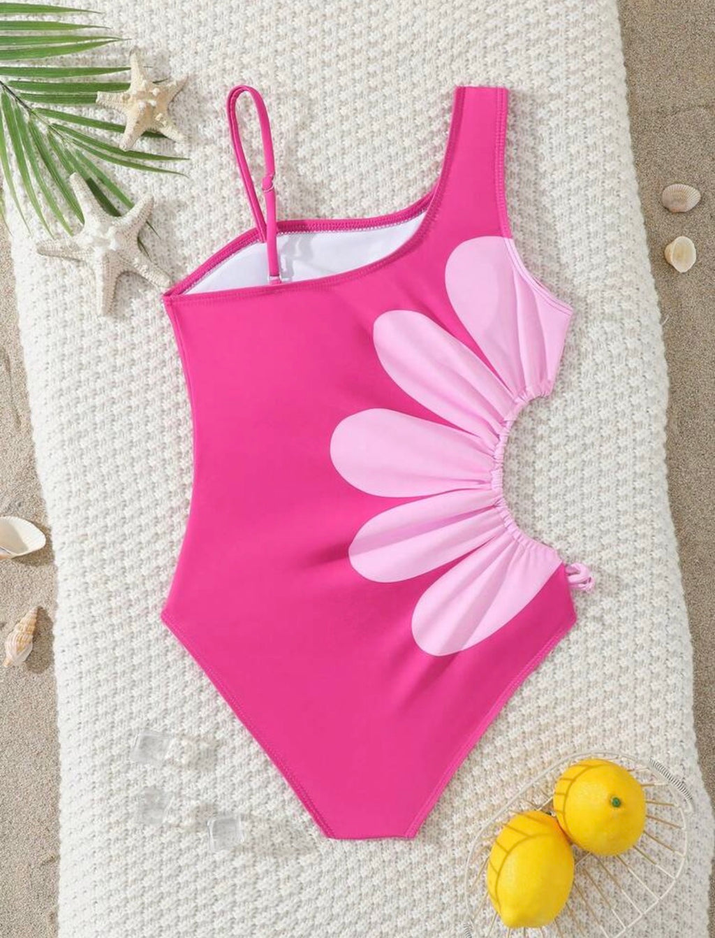 pink one PC Swimsuit