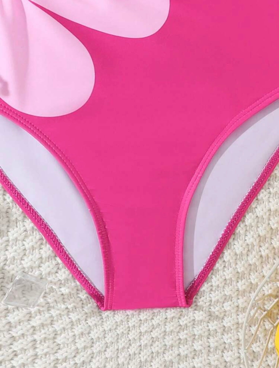 pink one PC Swimsuit