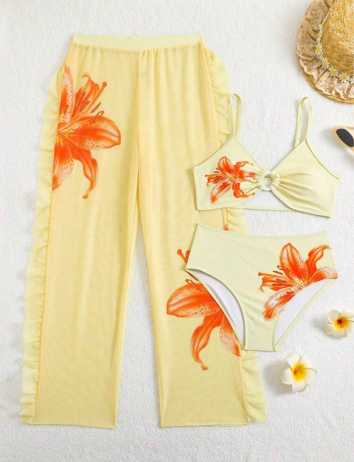 Sunflower 3pcs Swimsuit