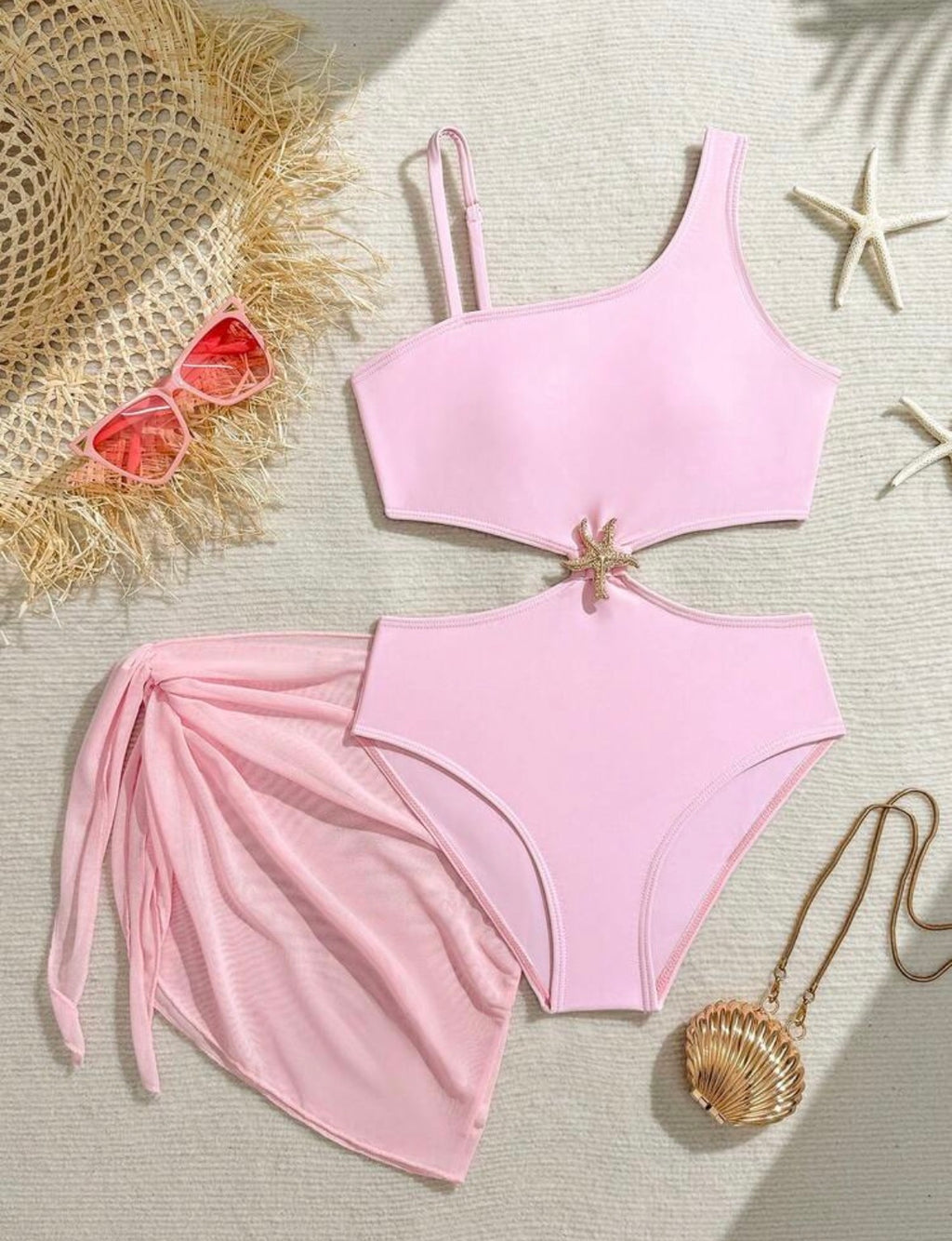 Pink Star Swimsuit