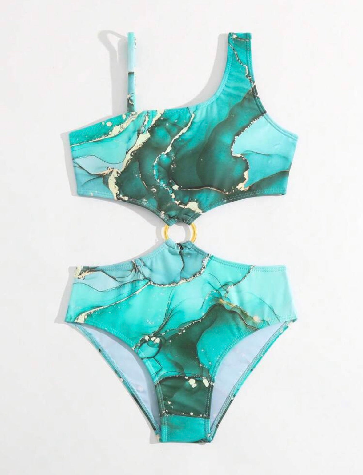 Green Marbel Swimsuit