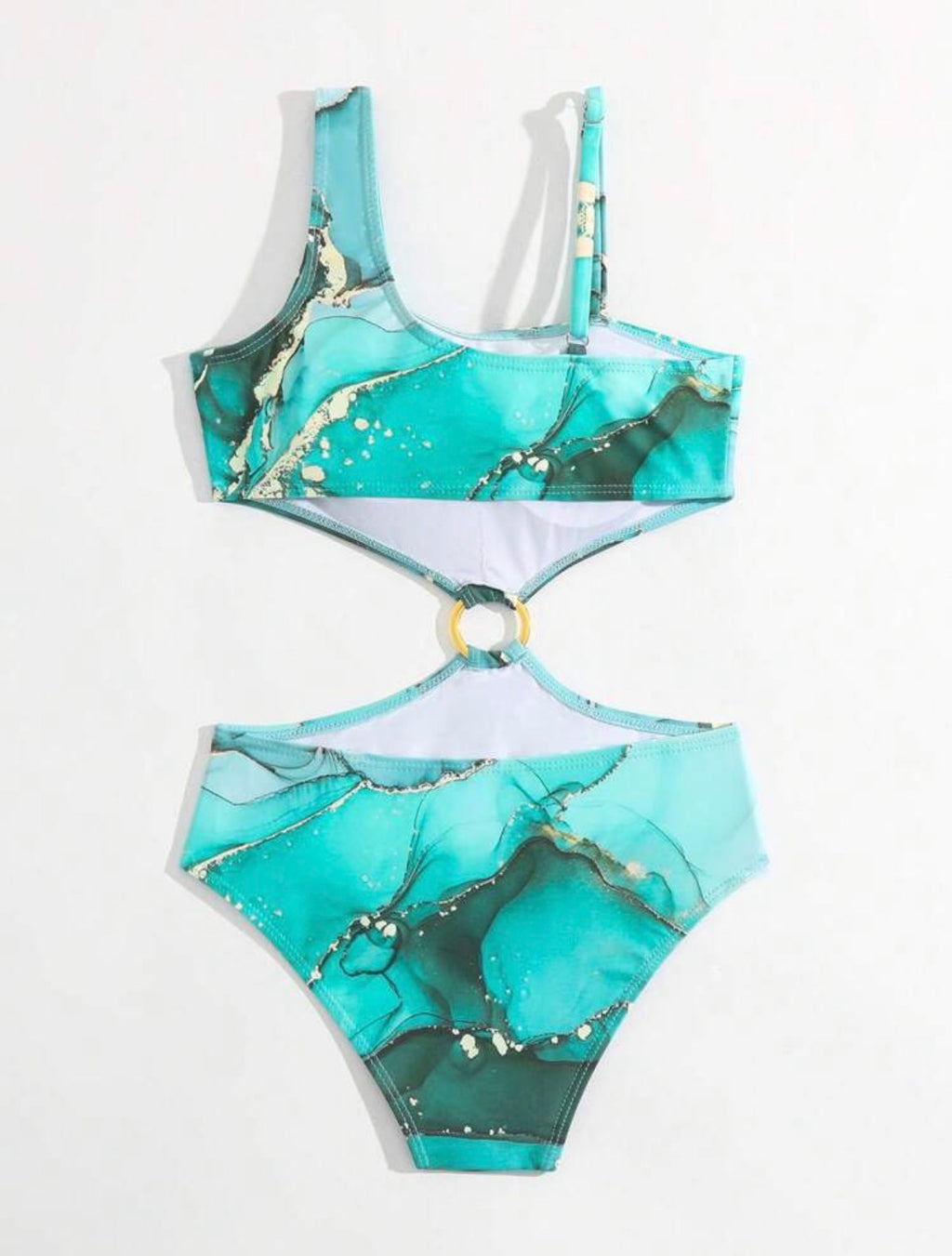 Green Marbel Swimsuit