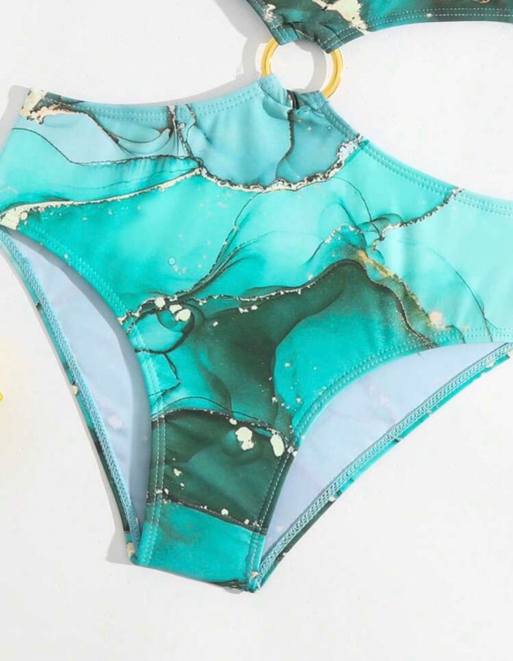 Green Marbel Swimsuit