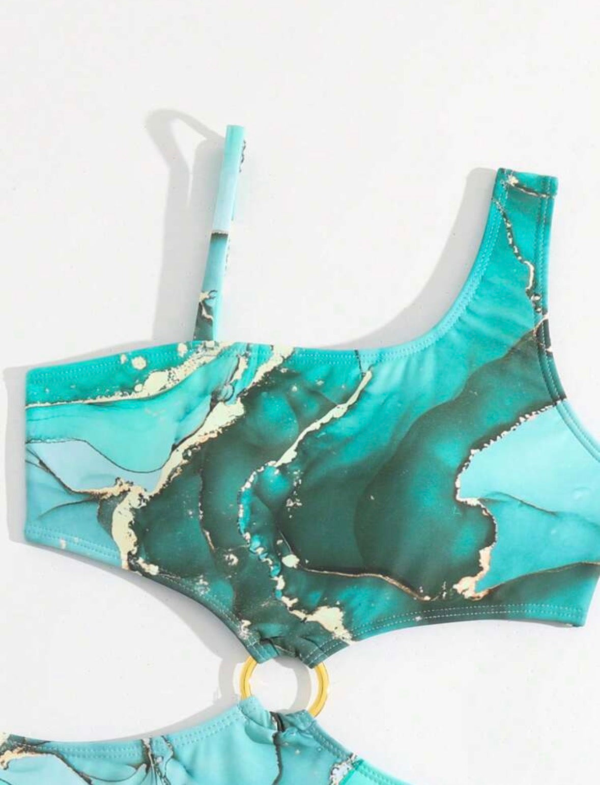 Green Marbel Swimsuit