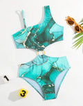 Green Marbel Swimsuit
